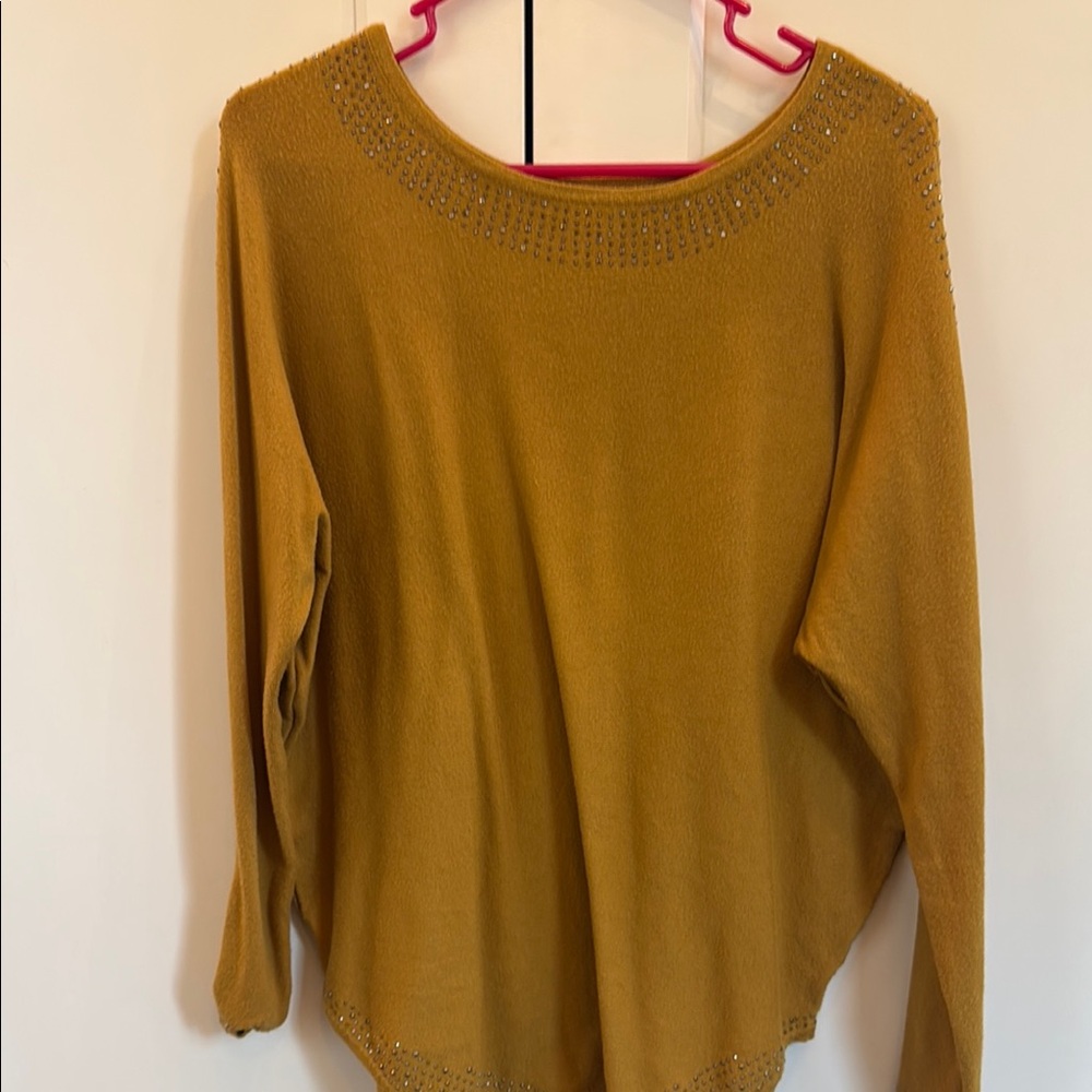 Women's Mustard Sweater